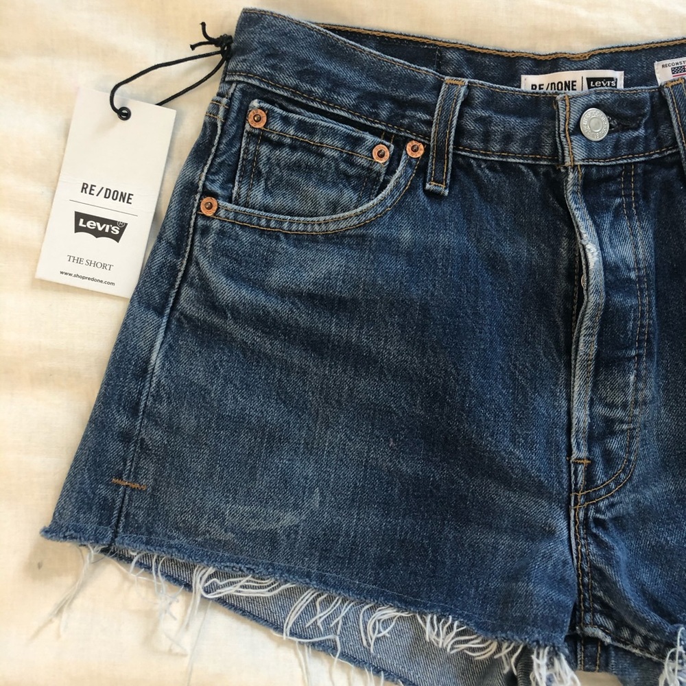 Re/done Levi Shorts - Picture 6 of 8